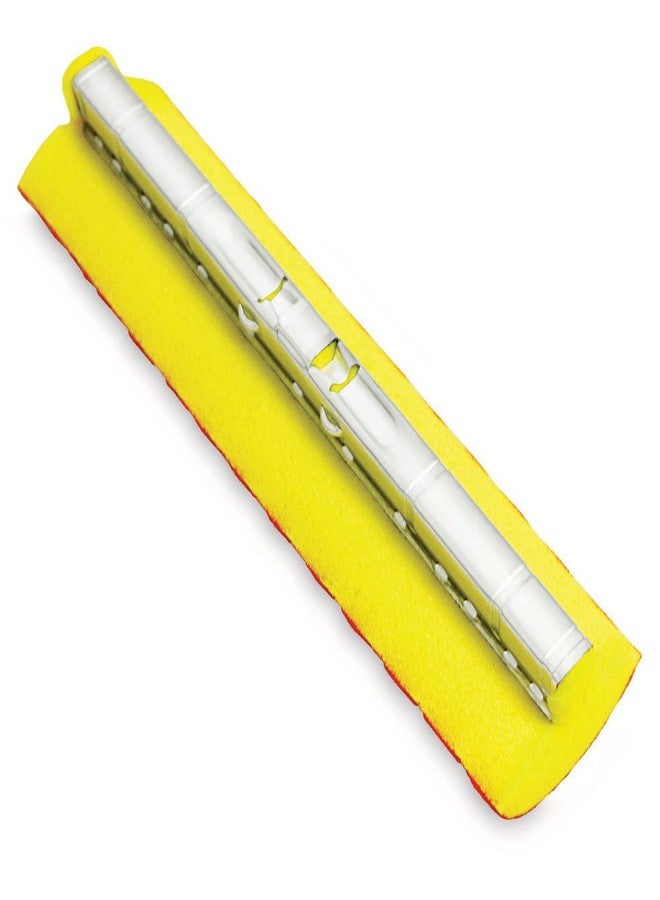 Libman Commercial 956 Roller Mop Refill, Synthetic, 12" Wide Sponge, Yellow and Red (Pack of 6)